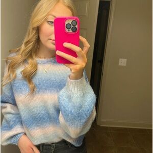 Cotton Candy Oversized Sweater - image 1